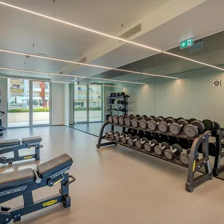 Bayline Cond - Sea View - - Pool - Gym - Truta By Bedzy Armacao de Pera