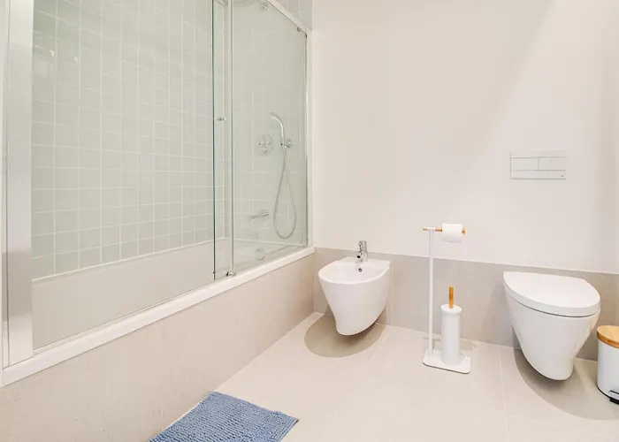 Bayline Cond - Sea View - - Pool - Gym - Truta By Bedzy 아파트 Armação de Pêra